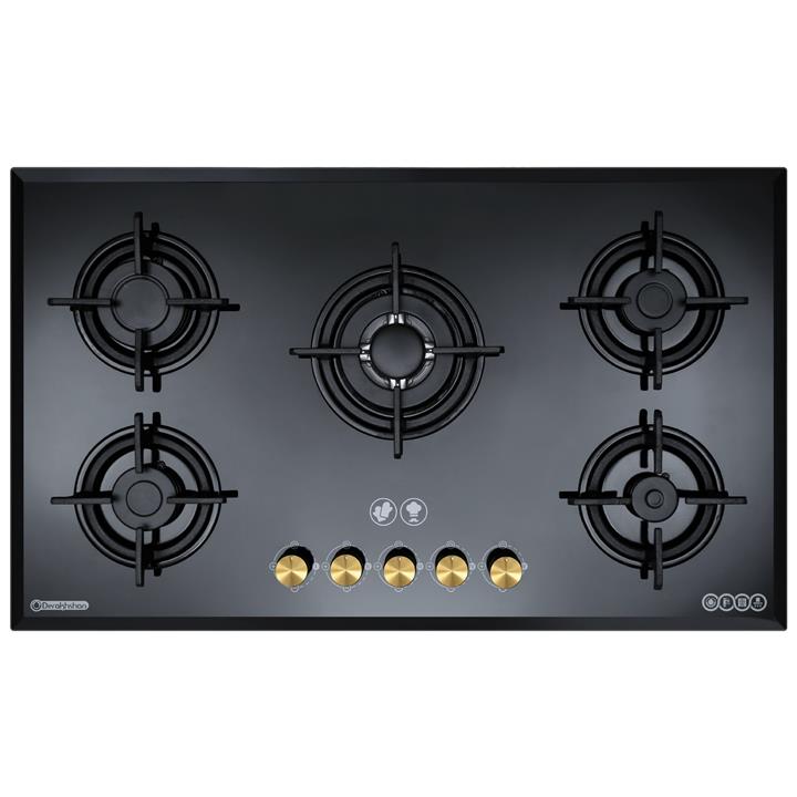 اجاق گاز صفحه ای درخشان G605 Derakhshan G605 Glass Gas Hob